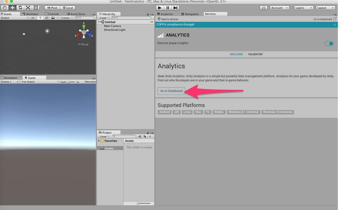 How To Setup Unity Analytics For Your Indie Vr Project Vr The Feedback